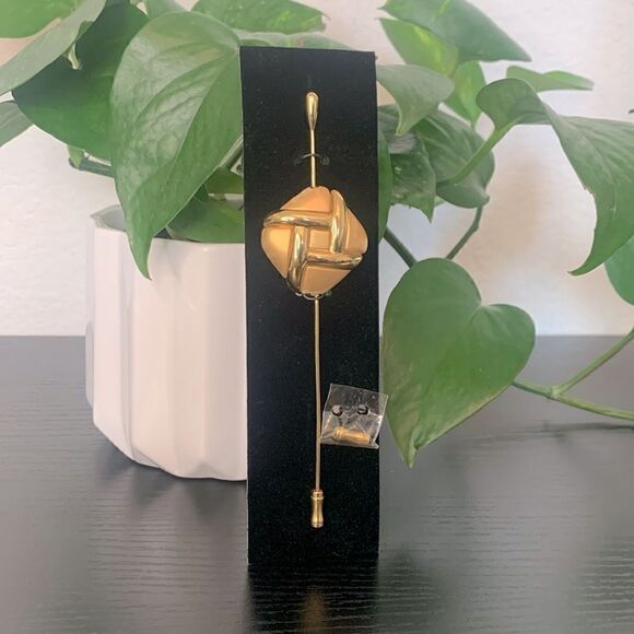 Linda Dano Stick Pin - Large Gemetric Design - Picture 1 of 5